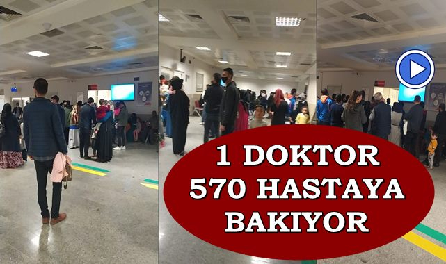 Şanlıurfa'da bir doktor 570 hastaya bakıyor