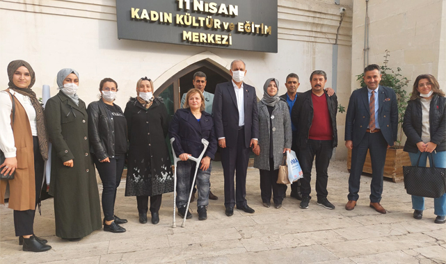 Şanlıurfa’da HAK-İŞ üyeleri de “şiddete hayır” dedi