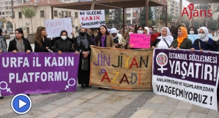 Şanlıurfa'da kadınlar 'şiddetsiz bir yaşam istiyoruz' dedi