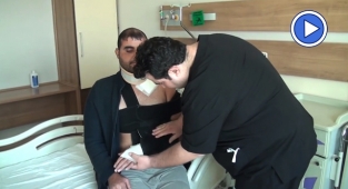 Şanlıurfa’da kolunu hareket ettiremeyen genç böyle iyileşti