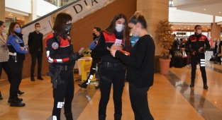 Şanlıurfa’da polis ‘kadın acil destek’ uygulamasını tanıttı