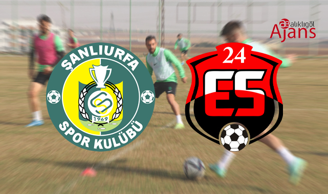 Şanlıurfaspor - 24 Erzincanspor maçının ilk 11'leri belli oldu