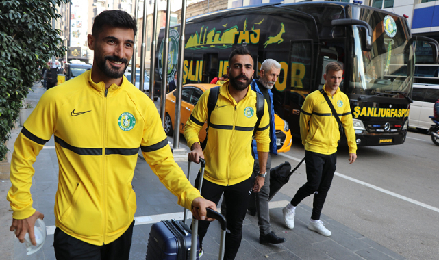 Şanlıurfaspor derbi için yola çıktı
