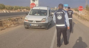 Suruç'taki bu yolu kullananlara ceza yağdı