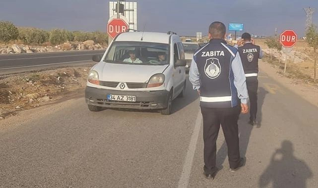 Suruç'taki bu yolu kullananlara ceza yağdı