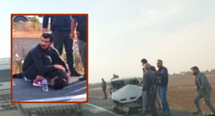 Suruç yolunda bir kaza daha! 2 yaralı