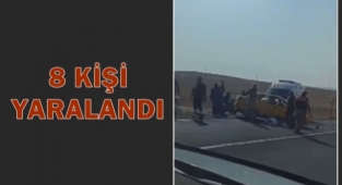 Suruç yolunda feci kaza! Çok sayıda yaralı var