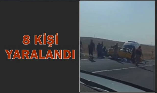 Suruç yolunda feci kaza! Çok sayıda yaralı var