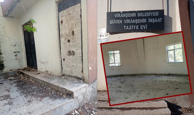 Taziye evi madde bağımlıları evi oldu