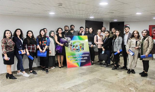Urfa Barosundan çocuk hakları ile ilgili atölye çalışması