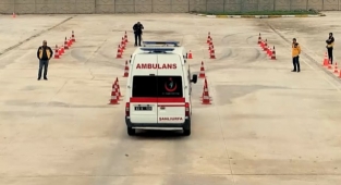 Urfa'da 112 personeline ileri sürüş eğitimi verildi