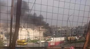 Urfa'da cezaevinden çıkan şahıs kendi evini ateşe verdi