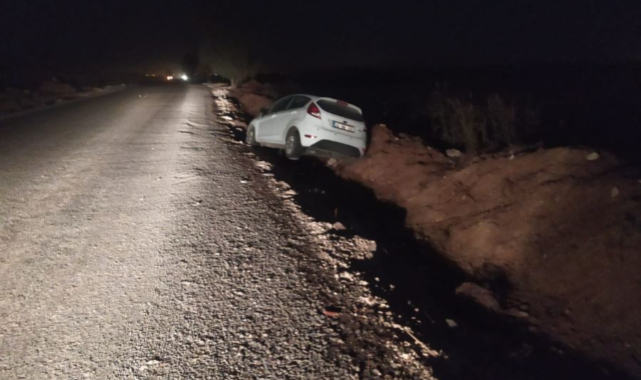 Urfa'da görevden dönen öğretmenlerin aracı takla attı