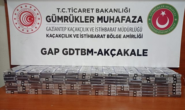 Urfa sınırında binlerce paket yakalandı