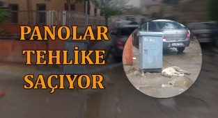 Viranşehir'de elektrik panosu 'can' aldı