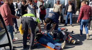 Viranşehir'deki kazada 1 kişi yaralandı