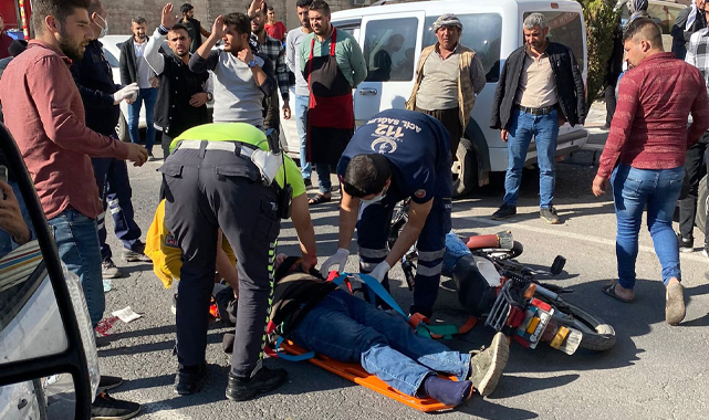 Viranşehir'deki kazada 1 kişi yaralandı