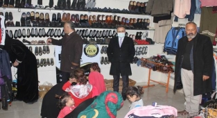 Akçakale'de ihtiyaç sahiplerine yardım eli uzandı