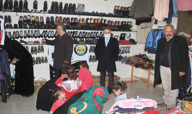 Akçakale'de ihtiyaç sahiplerine yardım eli uzandı