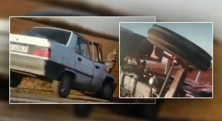 Akçakale yolunda kaza: Yaralılar var