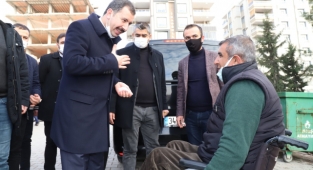 Baydilli engelliler için projeler hayata geçirdiklerini söyledi