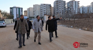 Baydilli sahadaki çalışmaları inceledi