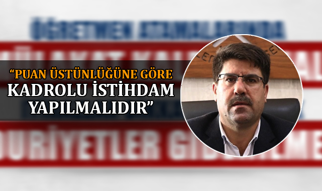 Coşkun: Mülakat kaldırılsın, itirazlar kabul edilsin