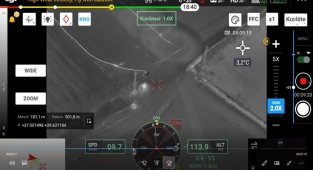 Drone ile kaçak elektrik tespiti yapılıyor