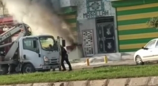 Eyyübiye'de elektrik panosu yangını