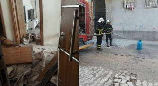 Eyyübiye'de patlama! Ortalık savaş alanına  döndü