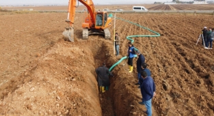 Harran ovasında drenaj çalışmaları devam ediyor