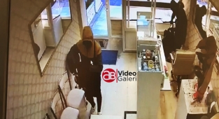 İşte Şanlıurfa’daki soygun anına ait görüntüler