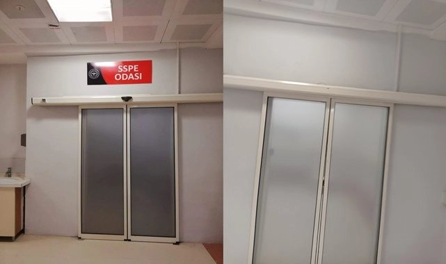 Kapatılan SSPE odası tekrardan hizmete açıldı