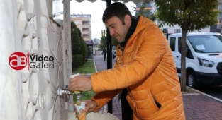 Karaköprü’de bu çeşmeden su yerine çorba akıyor