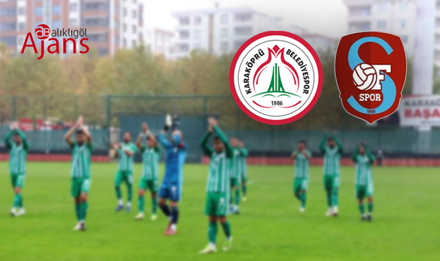 Karaköprü ilk yarıyı mağlup kapattı