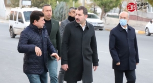 Metin Baydilli sahada çalışmaları inceledi