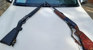 Şanlıurfa'da kaçak avlanan iki kişi yakalandı