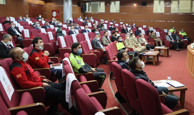 Şanlıurfa’da kışa hazırlık toplantısı yapıldı