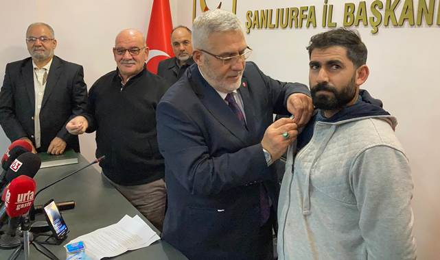 Şanlıurfa’da Saadet Partisine katılım