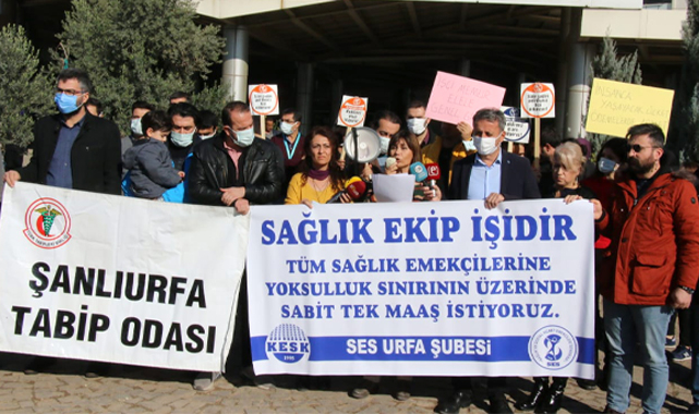 Şanlıurfa'da sağlık çalışanları iş bırakacak