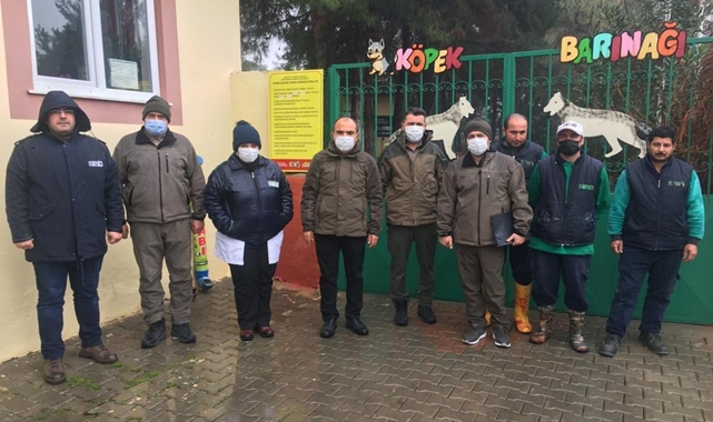 Şanlıurfa hayvan barınağında denetim yapıldı