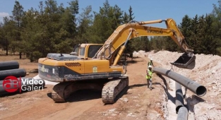 ŞUSKİ bir yılda 287 bin 928 metre içme suyu hattı döşedi