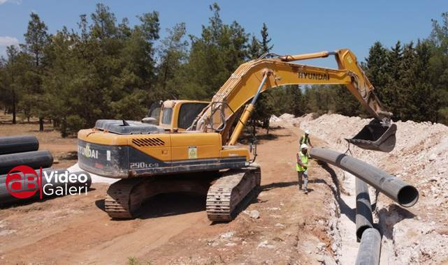 ŞUSKİ bir yılda 287 bin 928 metre içme suyu hattı döşedi