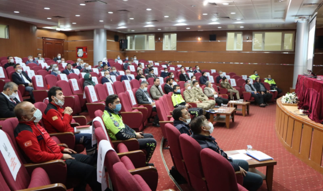 Urfa'da kış hazırlıkları görüşüldü