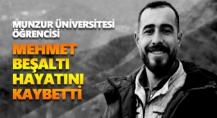 Urfalı öğrenci Tunceli'de hayatını kaybetti