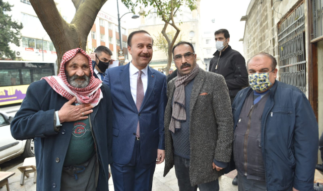 Vali Erin, esnafı ziyaret etti