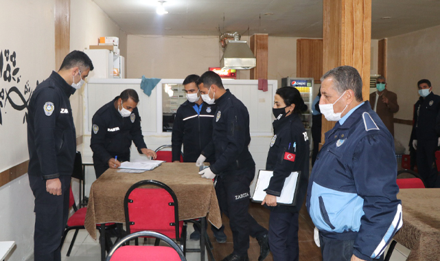 Viranşehir’de lokanta ve kıraathaneler denetlendi