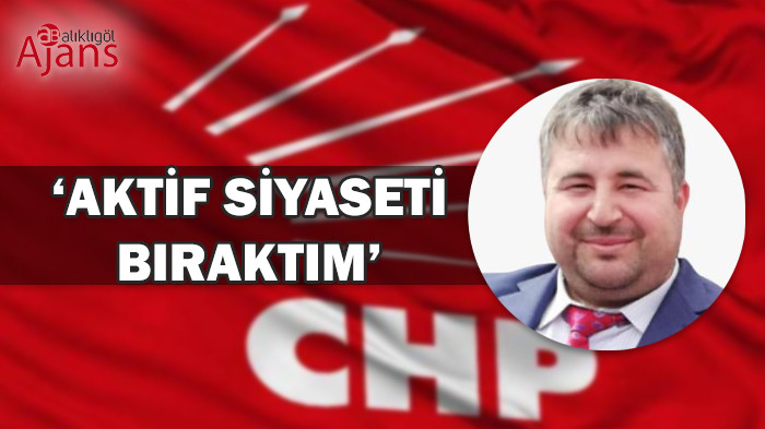 Şanlıurfa'da parti başkanı görevinden istifa etti