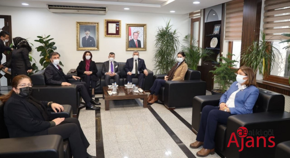 Genel Başkan Yardımcısı Çiğdem Karaaslan’dan Başkan Beyazgül’e ziyaret