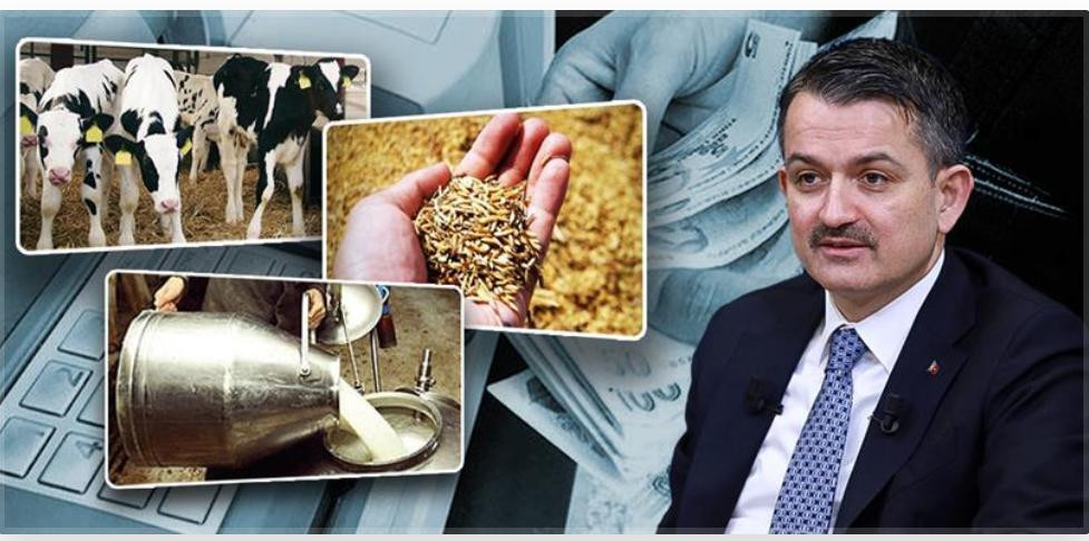 Bakan Pakdemirli: Destek ödemelerine bugün başlıyoruz
